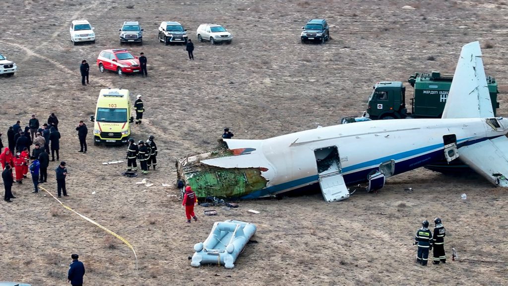 Aeroplane clashed